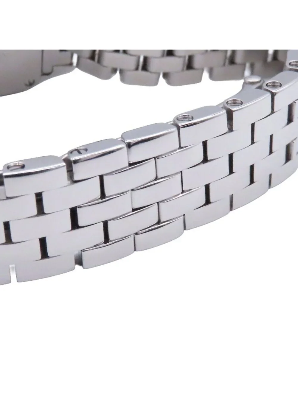 Cartier Santos Demoiselle Ivory Stainless Steel Watch Quartz